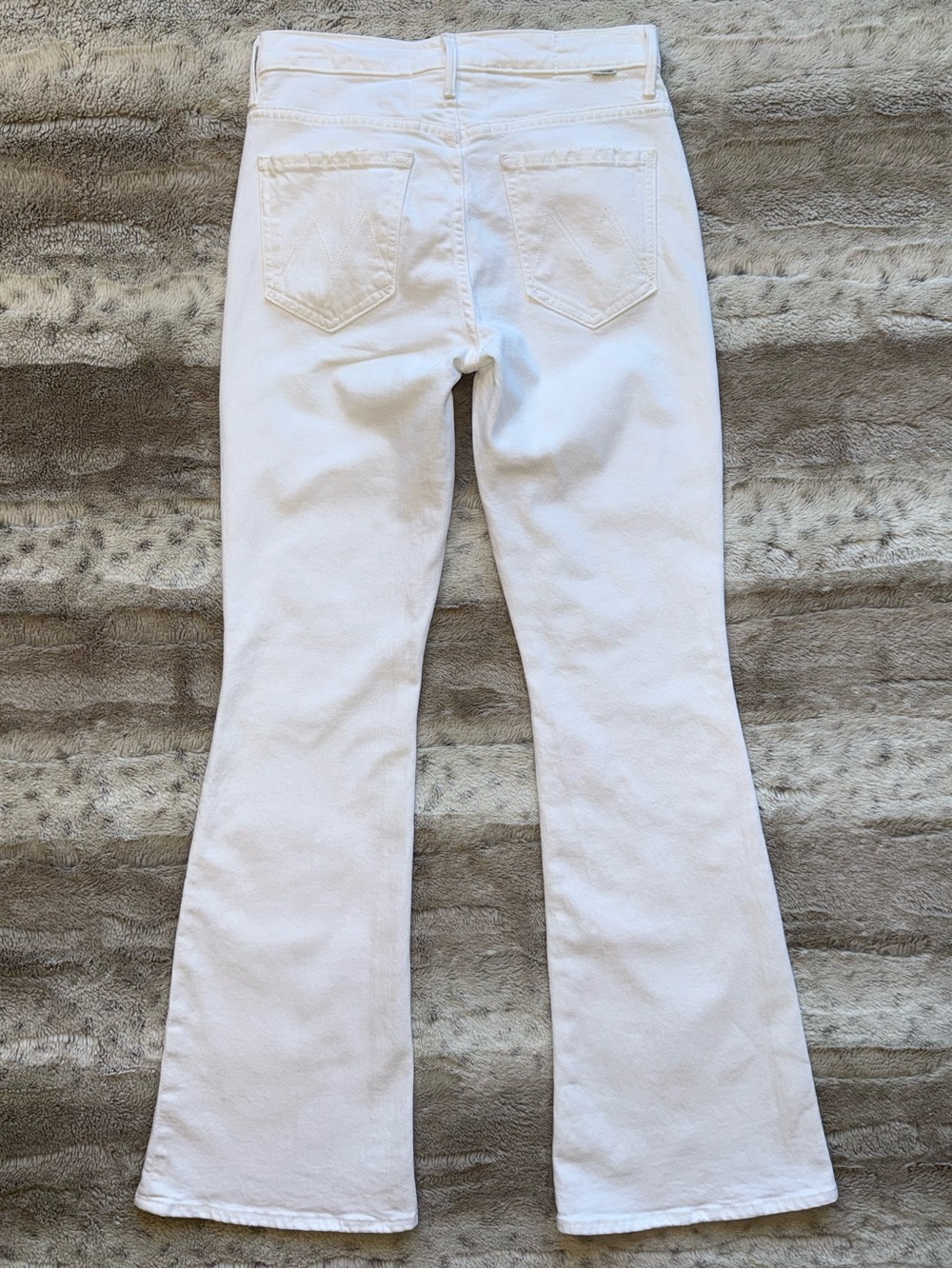 MOTHER Superior The Weekend Flare Jeans in Totally Innocent Size 27 - Picture 6 of 16